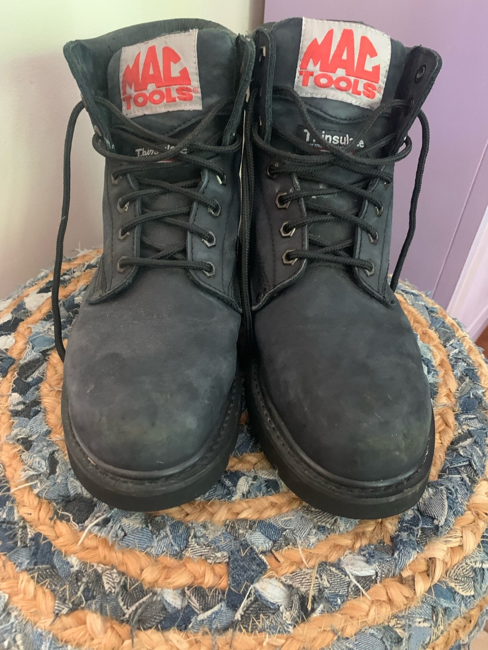 Mac Tools Men's/ Women’s Steel Toe Black Insulated Work Boots